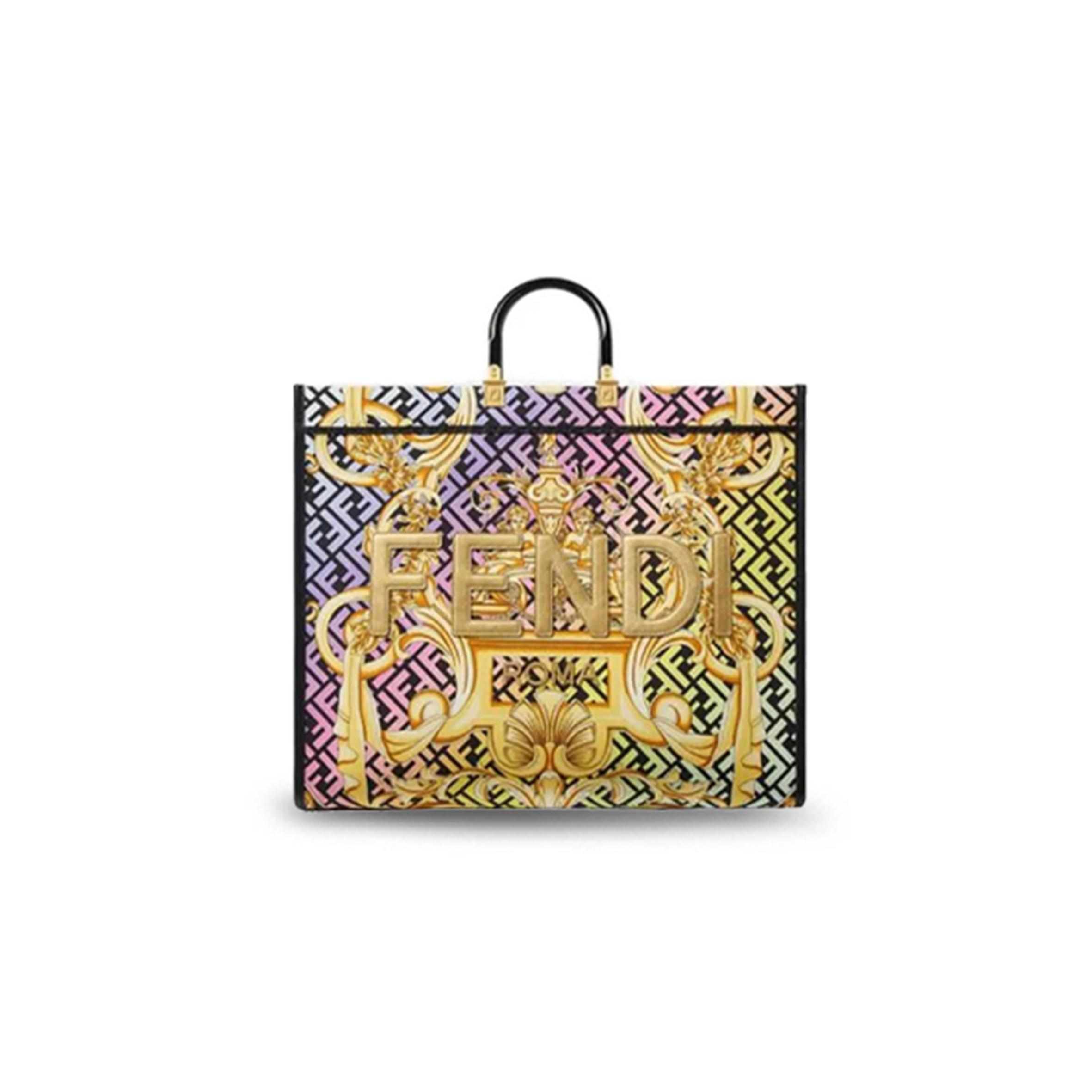 F**di fendace sunshine large tote bag 10066641a046345b67f (48*41*20cm)